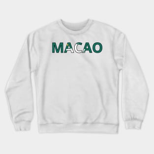 Drapeau Macao Crewneck Sweatshirt